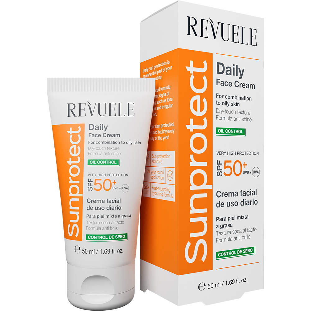 Crema de fata cu SPF 50, Revuele, 50 ml