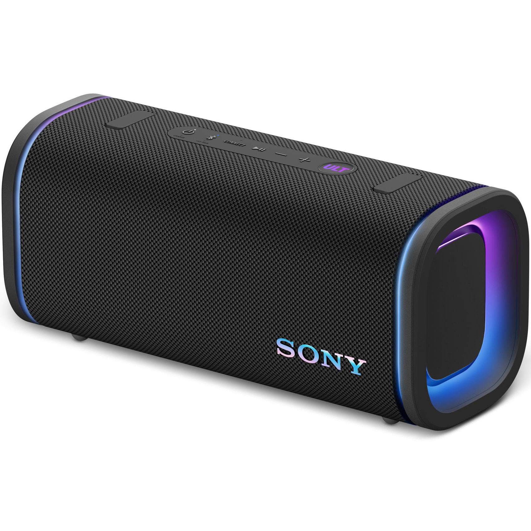 Sony ULT FIELD 5 SRS-ULT50B Portable Speaker, Bluetooth 5.3, 2 ULT Power Sound modes, 360 Lights, 25 hours of battery life, IP67 water resistance, Black