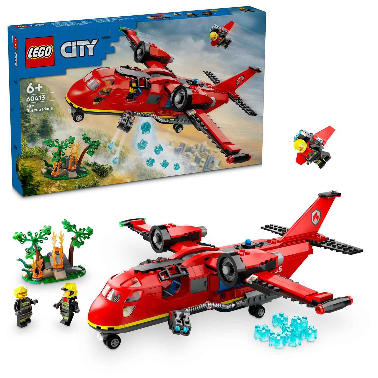 LEGO® City - Fire Plane 60413, 478 pieces