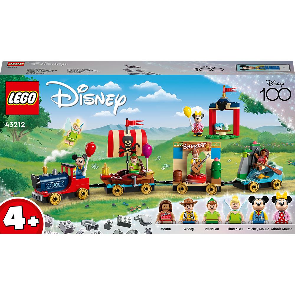 LEGO® Disney - Tren aniversar Disney 43212, 200 piese