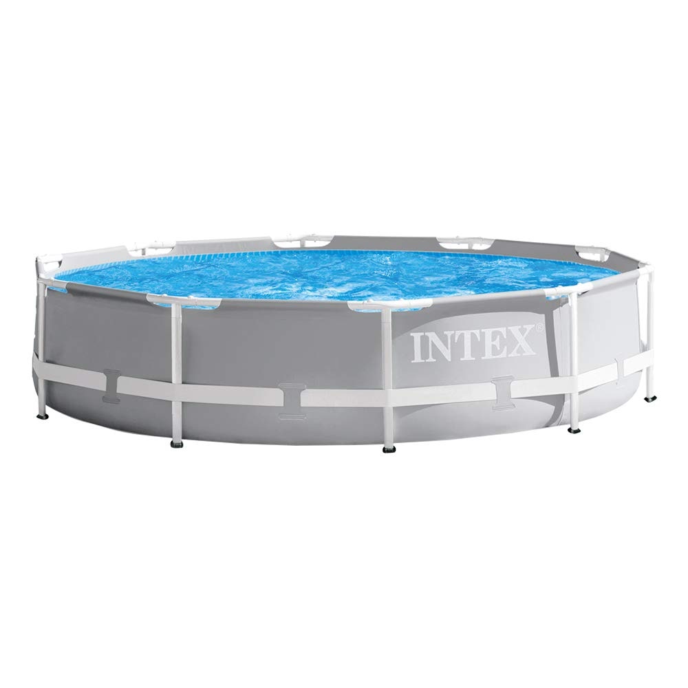 Round pool with metal frame Prism Frame Premium Intex 26702NP, D305xH76 cm, includes filter pump 28602 (1,250 l)