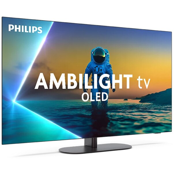 Televizor Philips AMBILIGHT OLED 42OLED820, 106 cm, Google TV, 4K HD, 100Hz, Clasa G (2025)