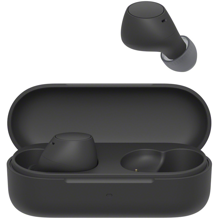 Sony WF-C510B In-Ear Headphones, True Wireless, Multipoint Connection, Fast Charging, Ambient Sound Mode, Microphone, Bluetooth, IPX4, 11 Hours Battery Life, Black
