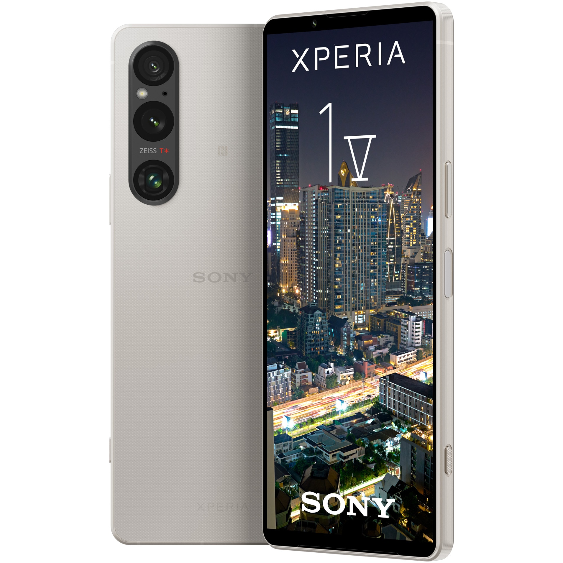 Telefon mobil Sony Xperia 1 V, Dual SIM, 12GB RAM, 256GB, 5G, Argintiu