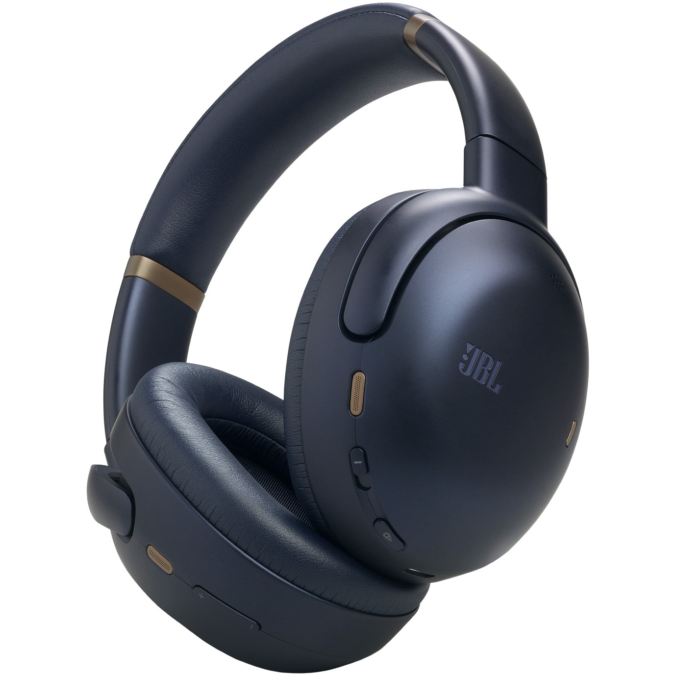 Casti Over-Ear JBL Tour One M3, Wireless, Bluetooth, ANC, Hi-Res, Multipoint, Spatial 360 Sound, Autonomie 70 ore, Albastru