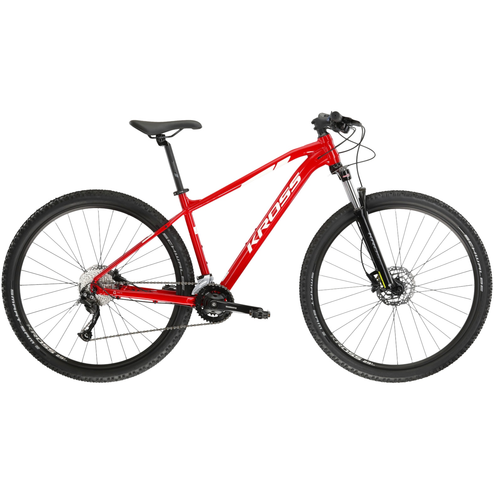 Bicicleta KROSS Level 3.0 M, 29 inch, marime M, red white
