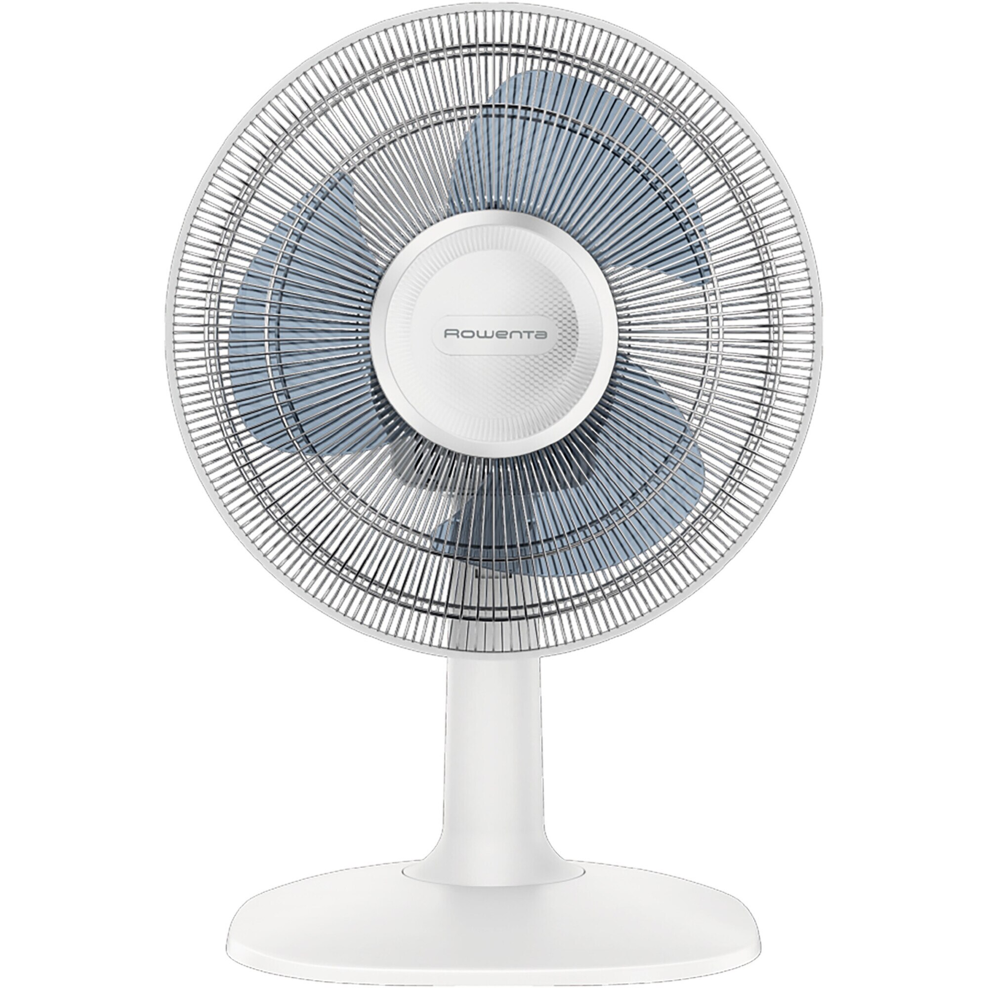 Ventilatorul de birou Rowenta Essential+ VU2330F0, 35W, 3 trepte de viteza, silentios, Alb