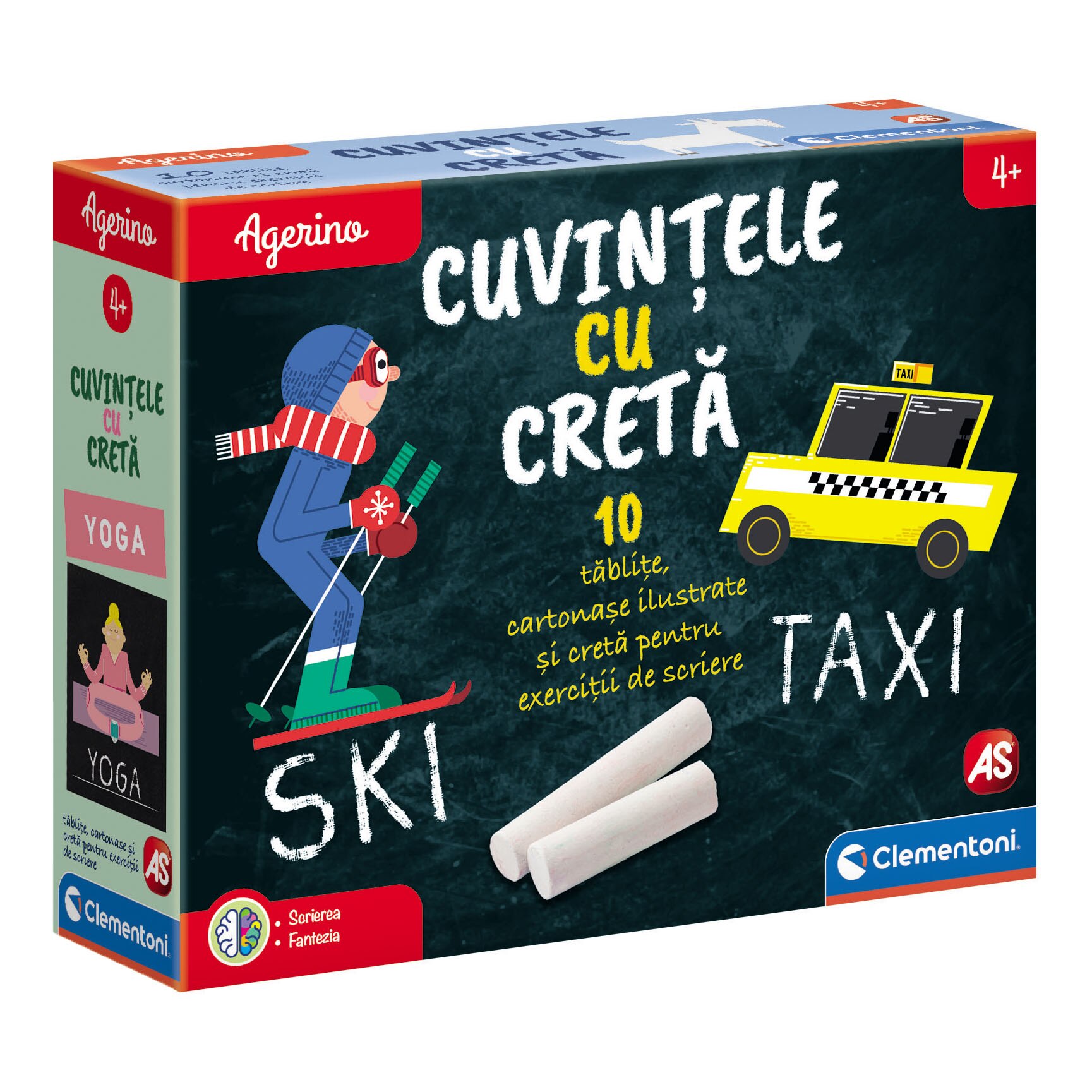 Joc Clementoni Agerino - Cuvintele cu creta