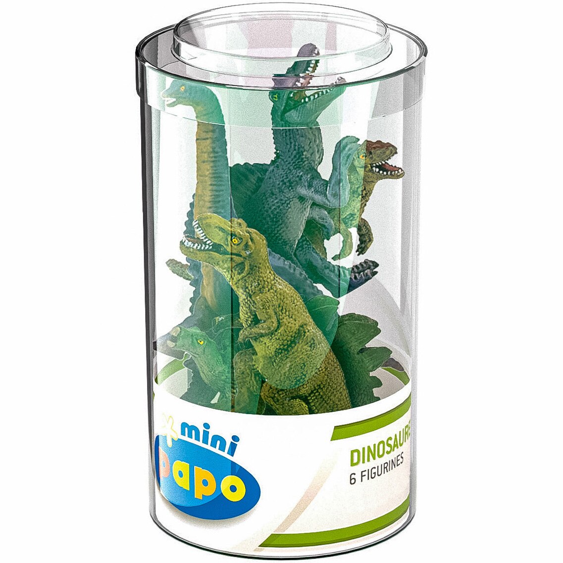 Set figurine Papo - Minifigurine dinozauri, 6 piese