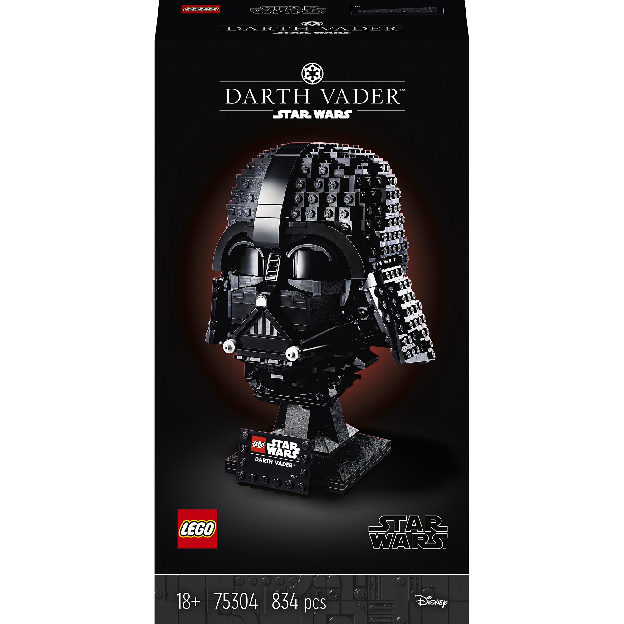 LEGO® Star Wars - Casca Darth Vader 75304, 834 piese
