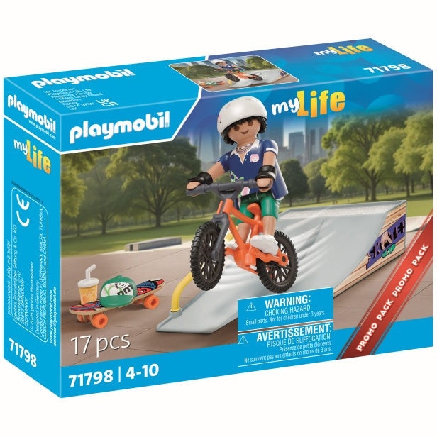 Playmobil my Life - Promo Pack, Skater si rampa