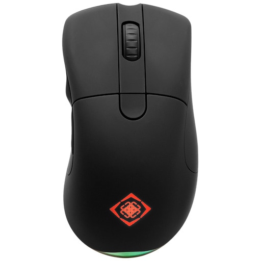 Mouse gaming wireless DELTACO GAMING DM430, senzor Pixart 3335, RGB, 16000 DPI, negru