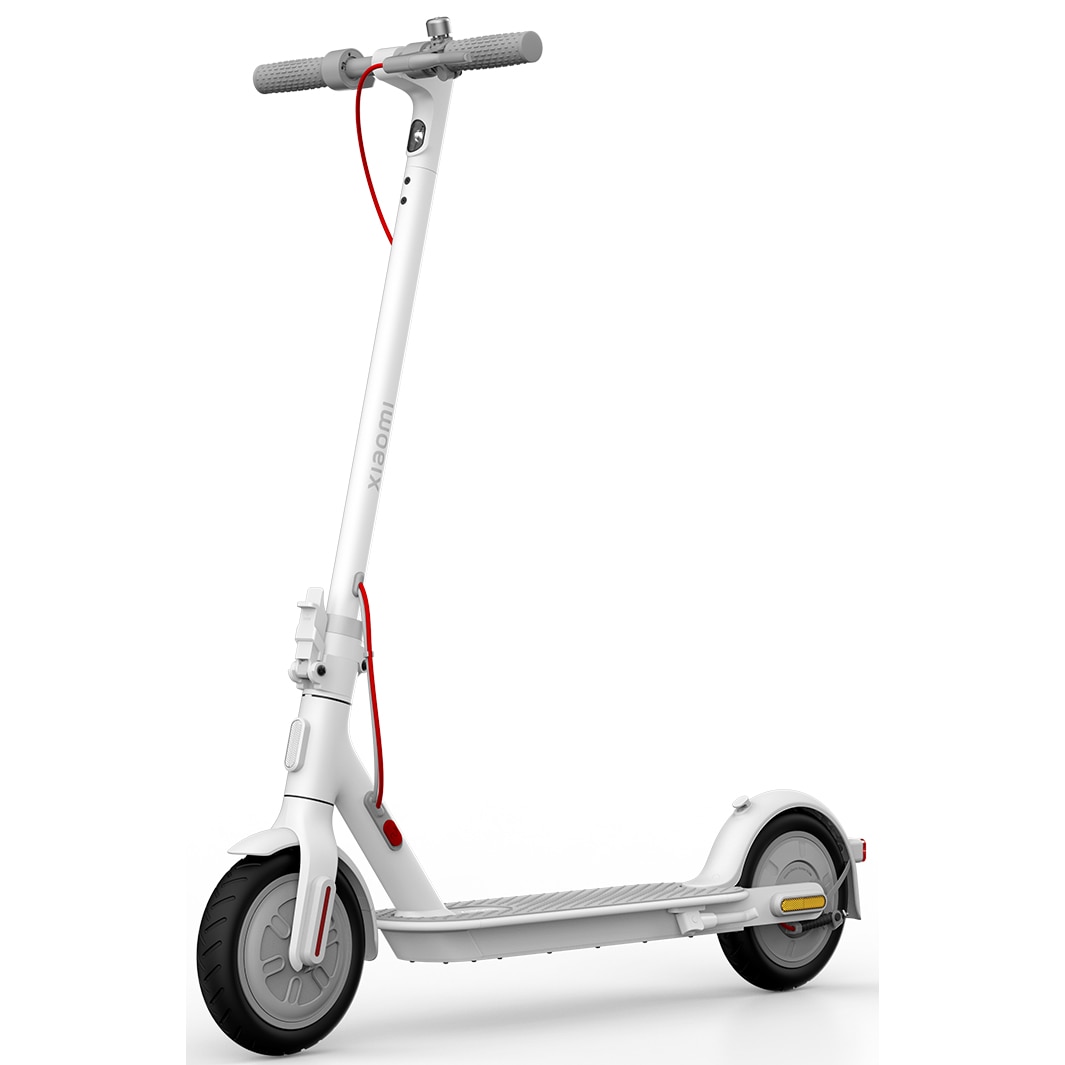 Trotineta electrica pliabila Xiaomi Electric Scooter 3 Lite, Autonomie 20 Km, Viteza 25 Kmh, Putere motor 300W, Alb