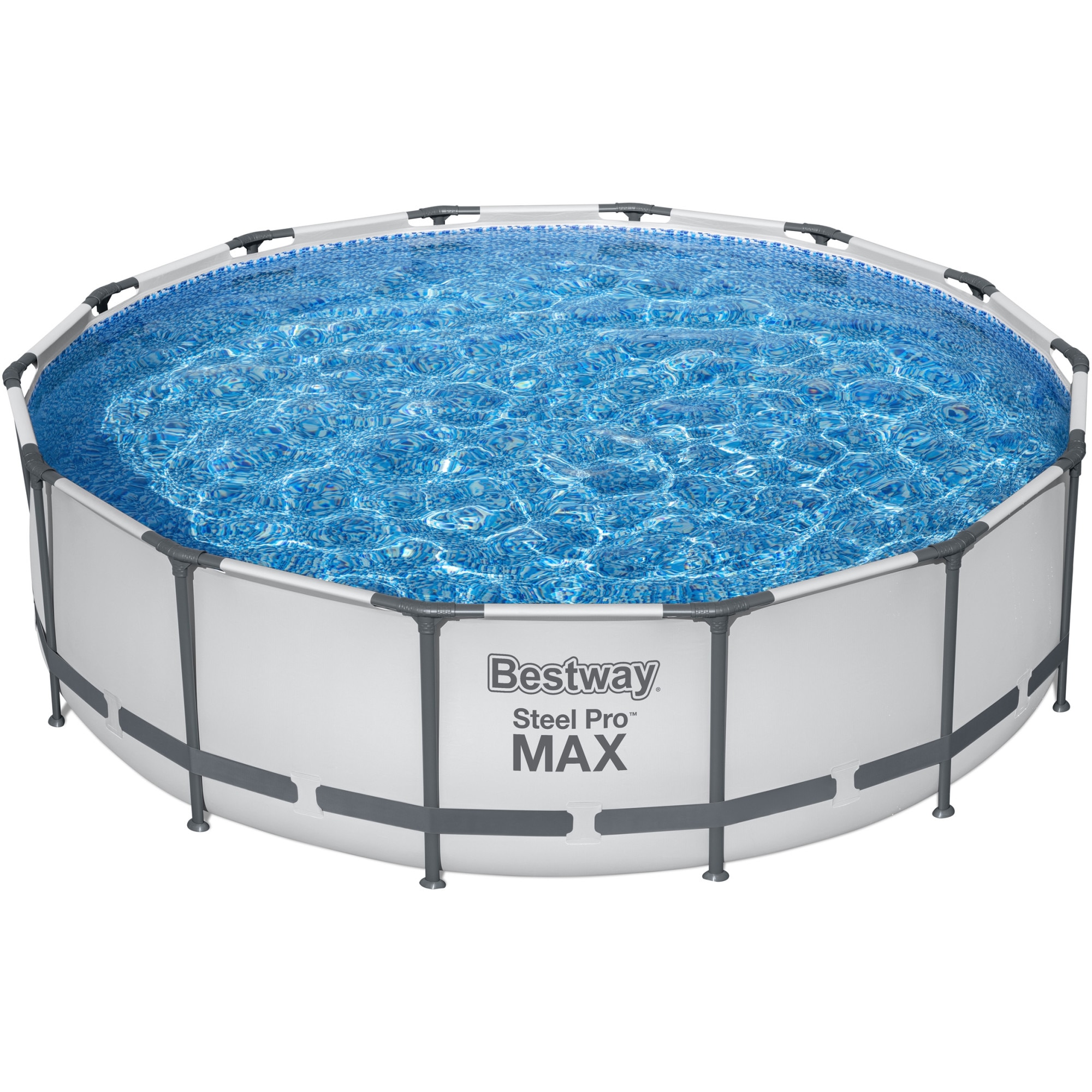 Bestway Steel Pro MAX swimming pool, filter pump and ladder included, 4.27mx 1.07m
