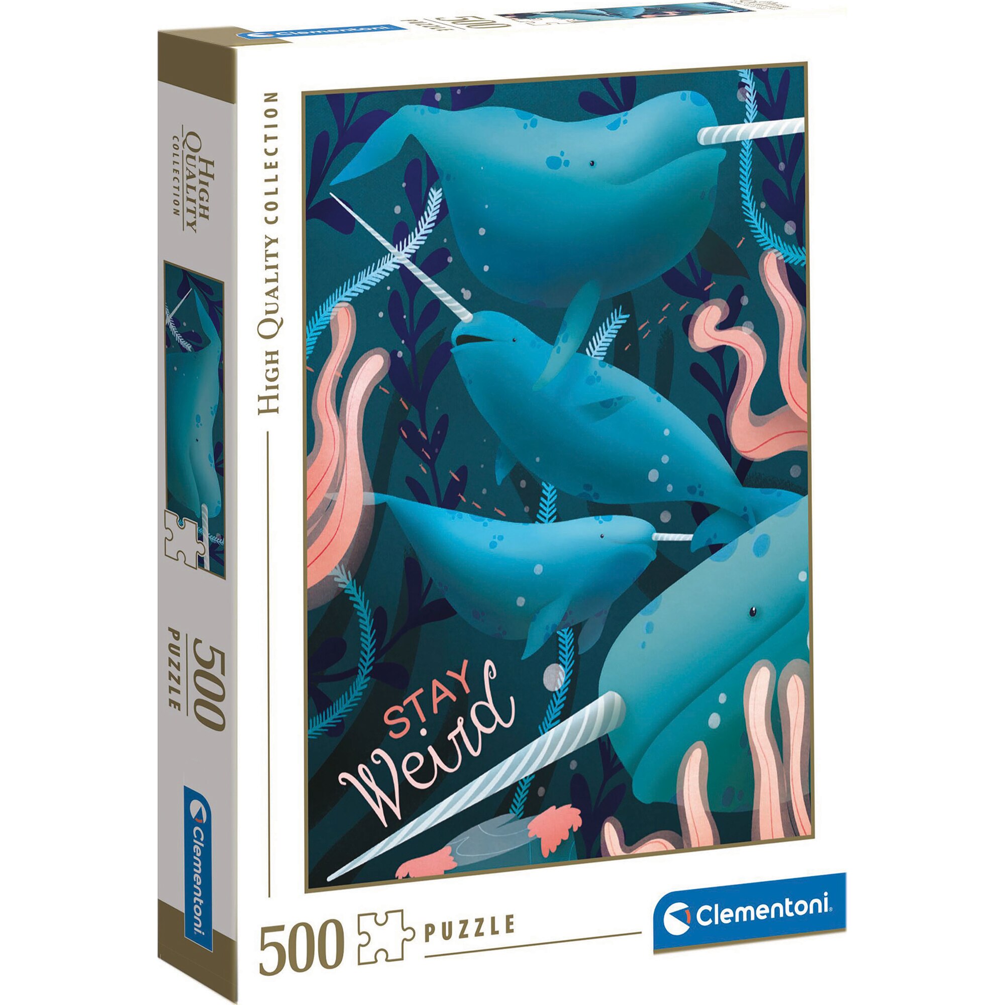 Puzzle Clementoni - Fantastic animals, 500 piese