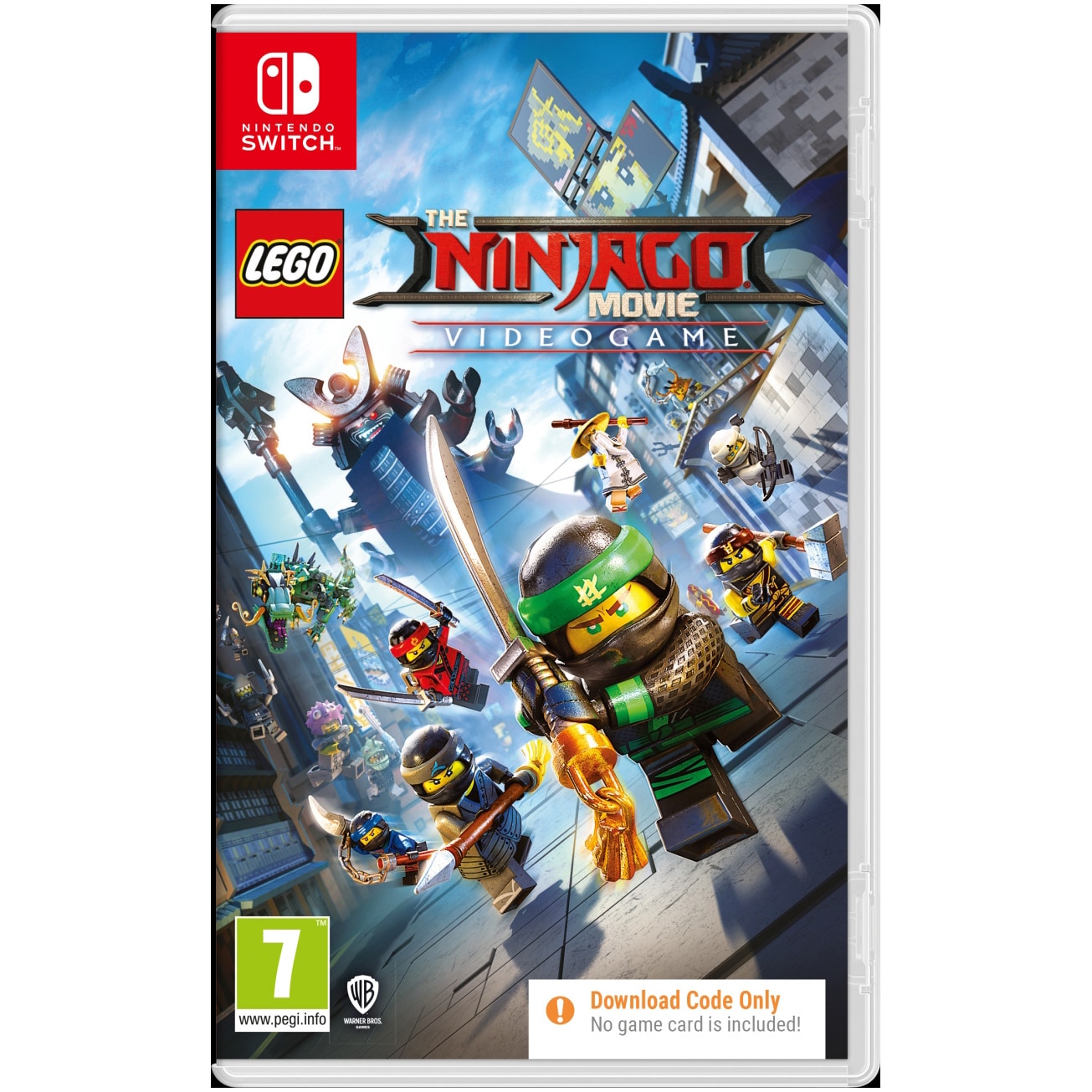 Lego Ninjago Movie Game for Nintendo Switch (CODE IN A BOX)