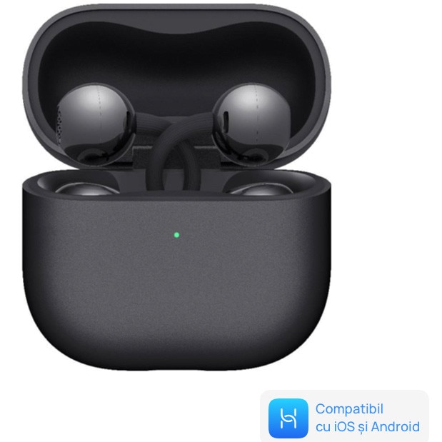 Open-Ear Headphones Huawei FreeClip 2, True Wireless, Bluetooth, IP57, Autonomy 38 hours, Black