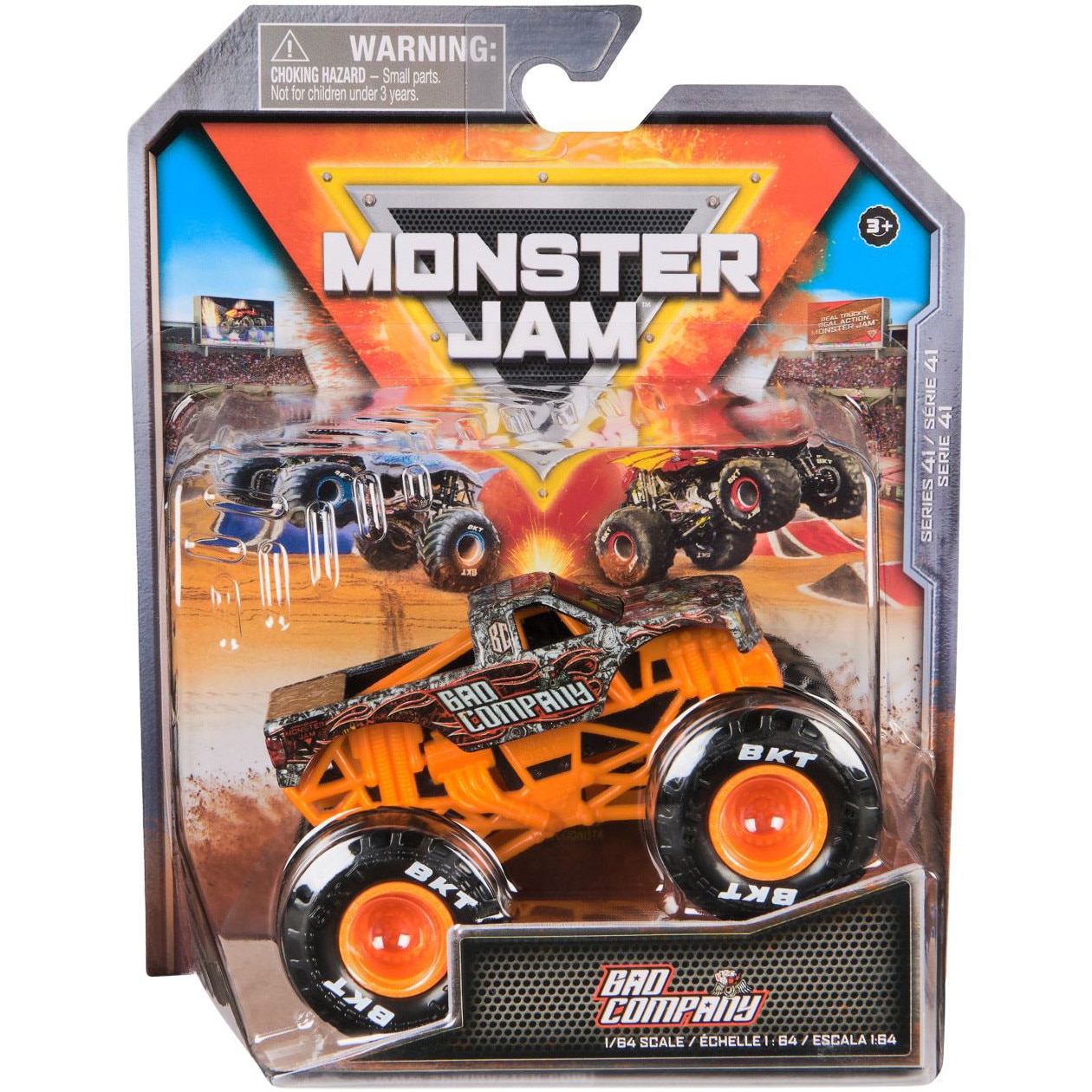 Masinuta Monster Jam - Bad Company, scara 1:64