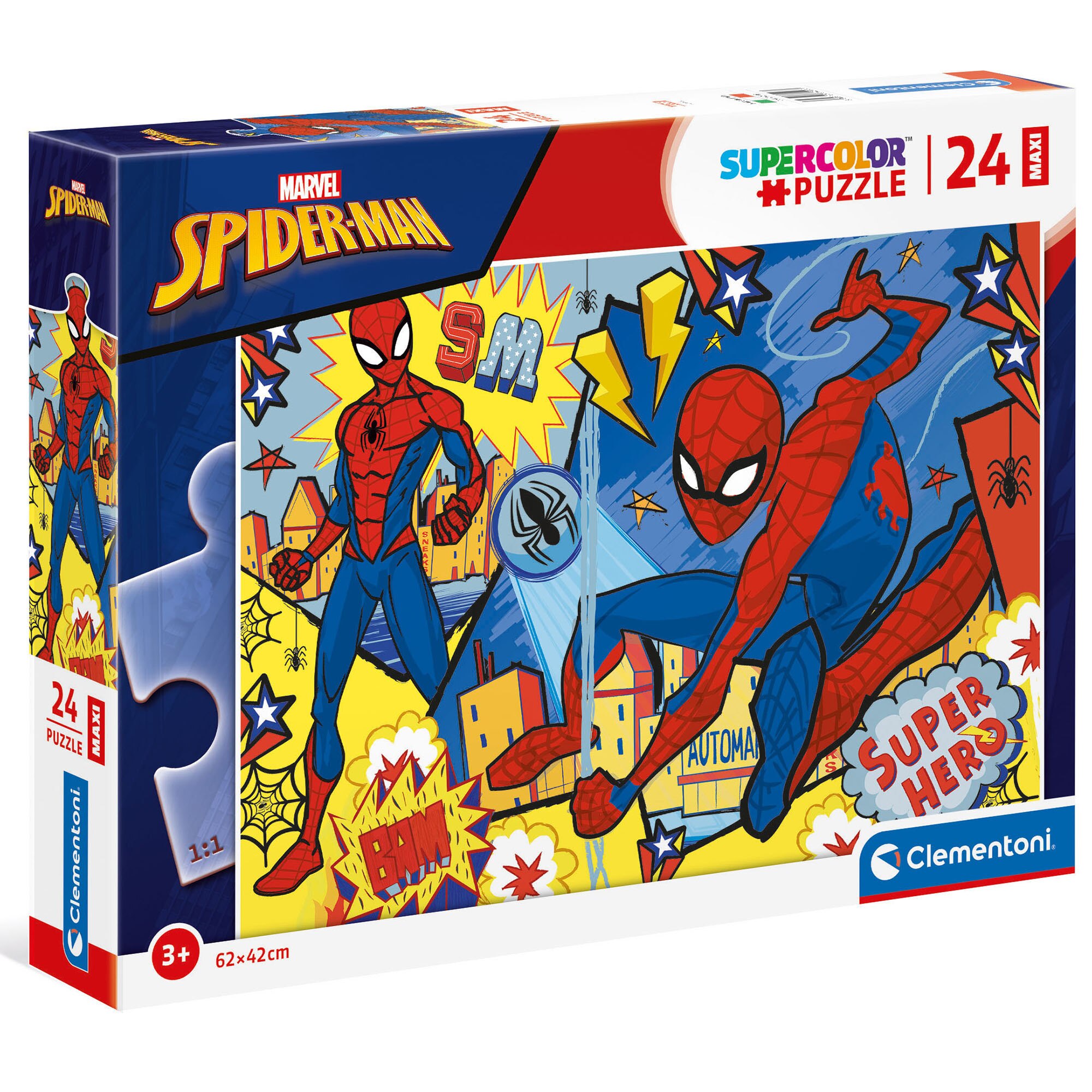 Puzzle Maxi Clementoni - Spider-Man, 24 piese