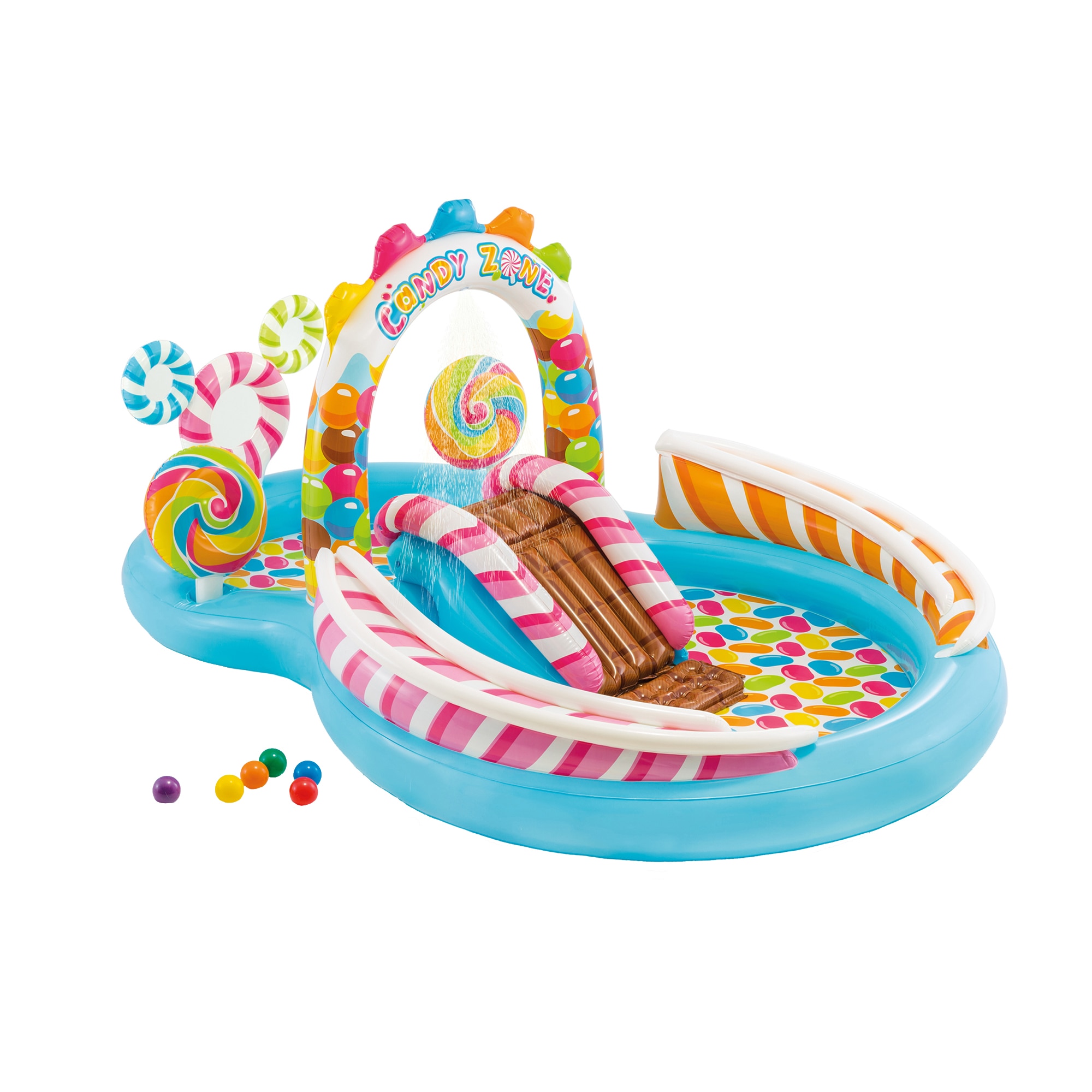 Intex Inflatable Pool - Candy Zone, 295 x 191 x 130 cm