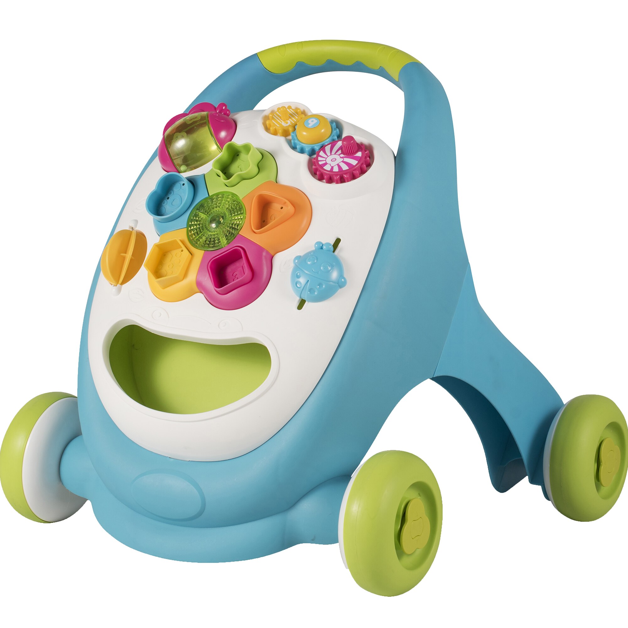 Antepremergator Mappy cu sortator, lumini si sunete, albastru