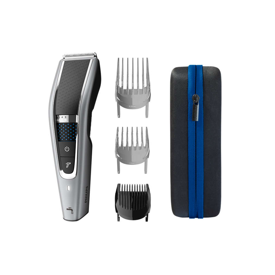 Clipper Philips HC565015, 0528 mm, 28 steps, up to 90 min use with and without cord, stainless steel blades, washable, transport case, 3 combs