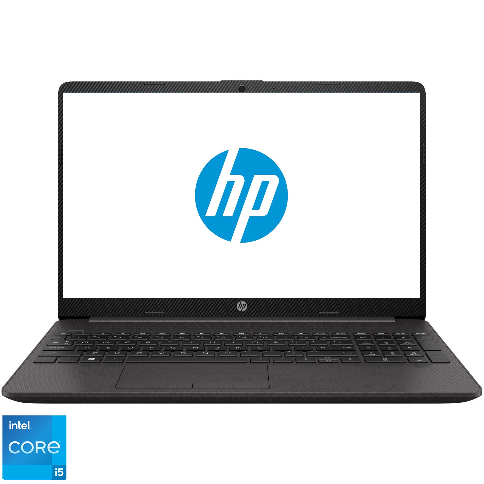 Laptop HP 250R G9 cu procesor Intel® Core™ i5-1334U pana la 4.6GHz, 15.6'', Full HD, 8GB DDR4 RAM, 512GB SSD, Intel® Iris® Xᵉ Graphics, Free DOS, Dark ash silver