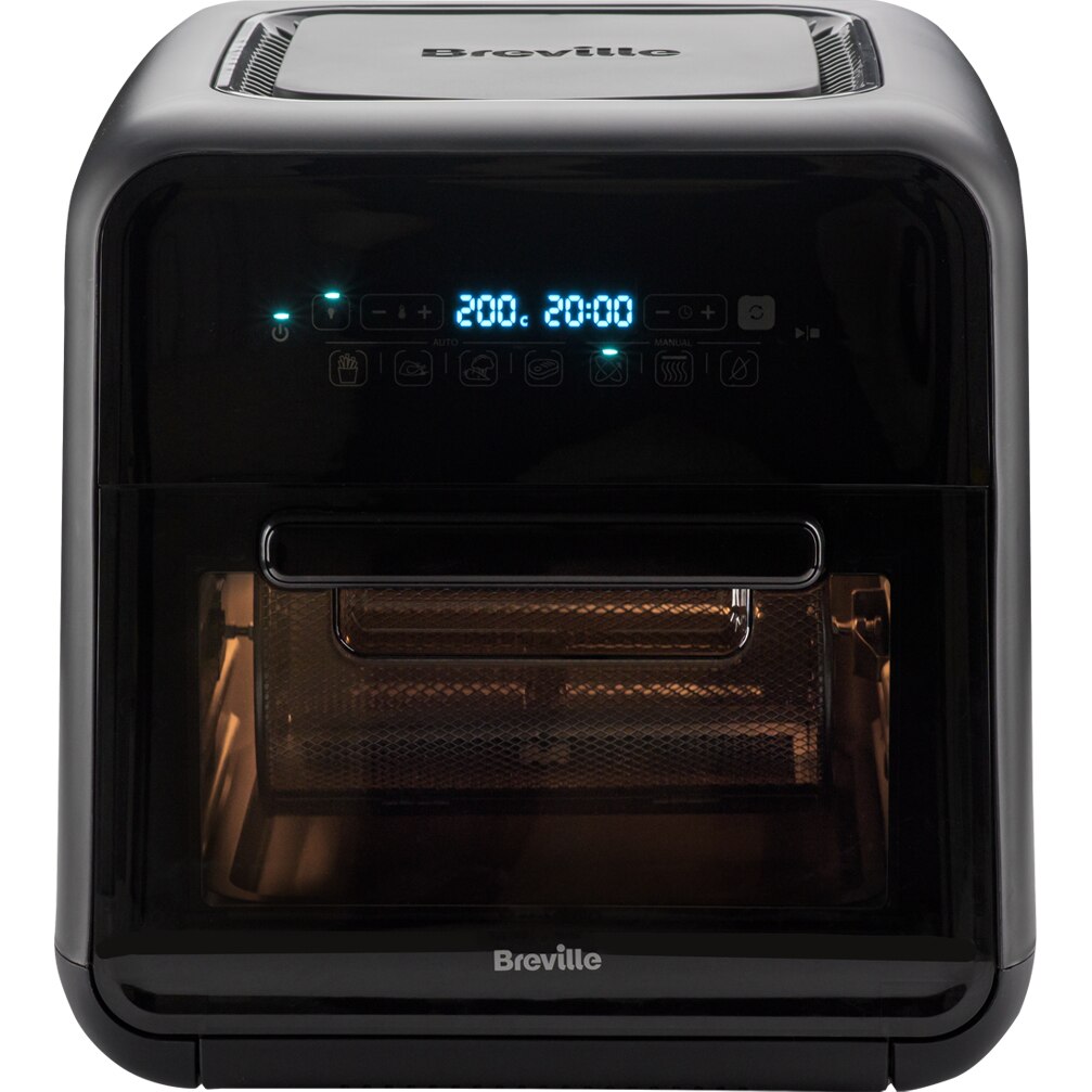 Hot air fryer Breville Airfryer VDF127XDIM, 2000W, 7 programs, digital display, rotisserie, black