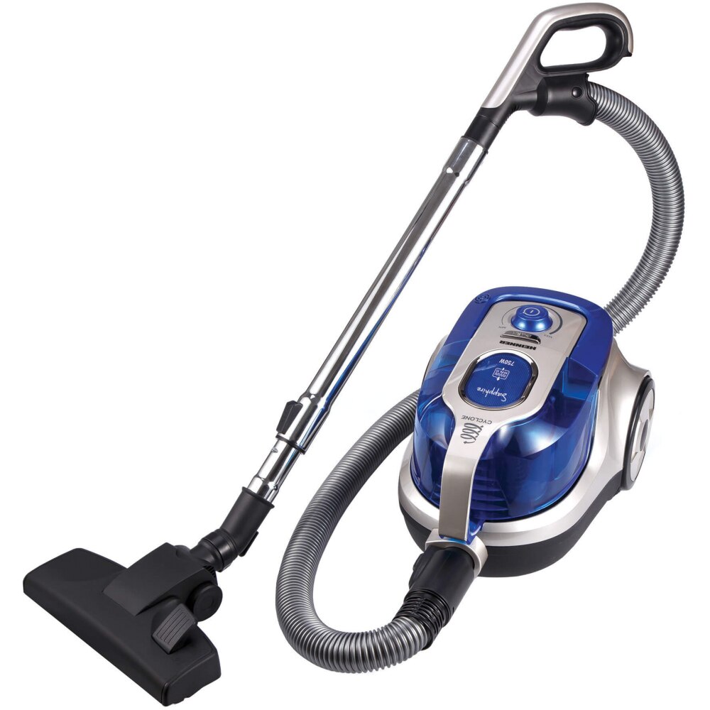 Heinner HVCV750BL vacuum cleaner, 750W, 22L dust container, cyclonic filtration, double HEPA 13, Blue Champagne