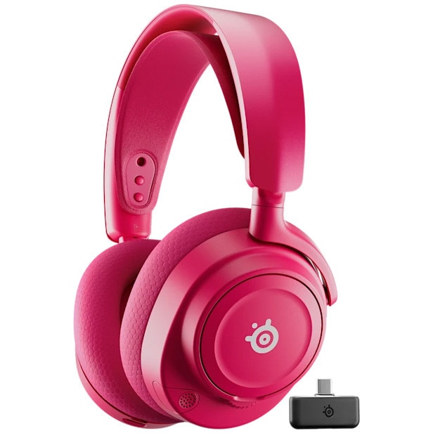 SteelSeries Arctis Nova 7 Gen 2 Wireless Gaming Headset, multiplatform, autonomy up to 50 hours, fast charge, Magenta