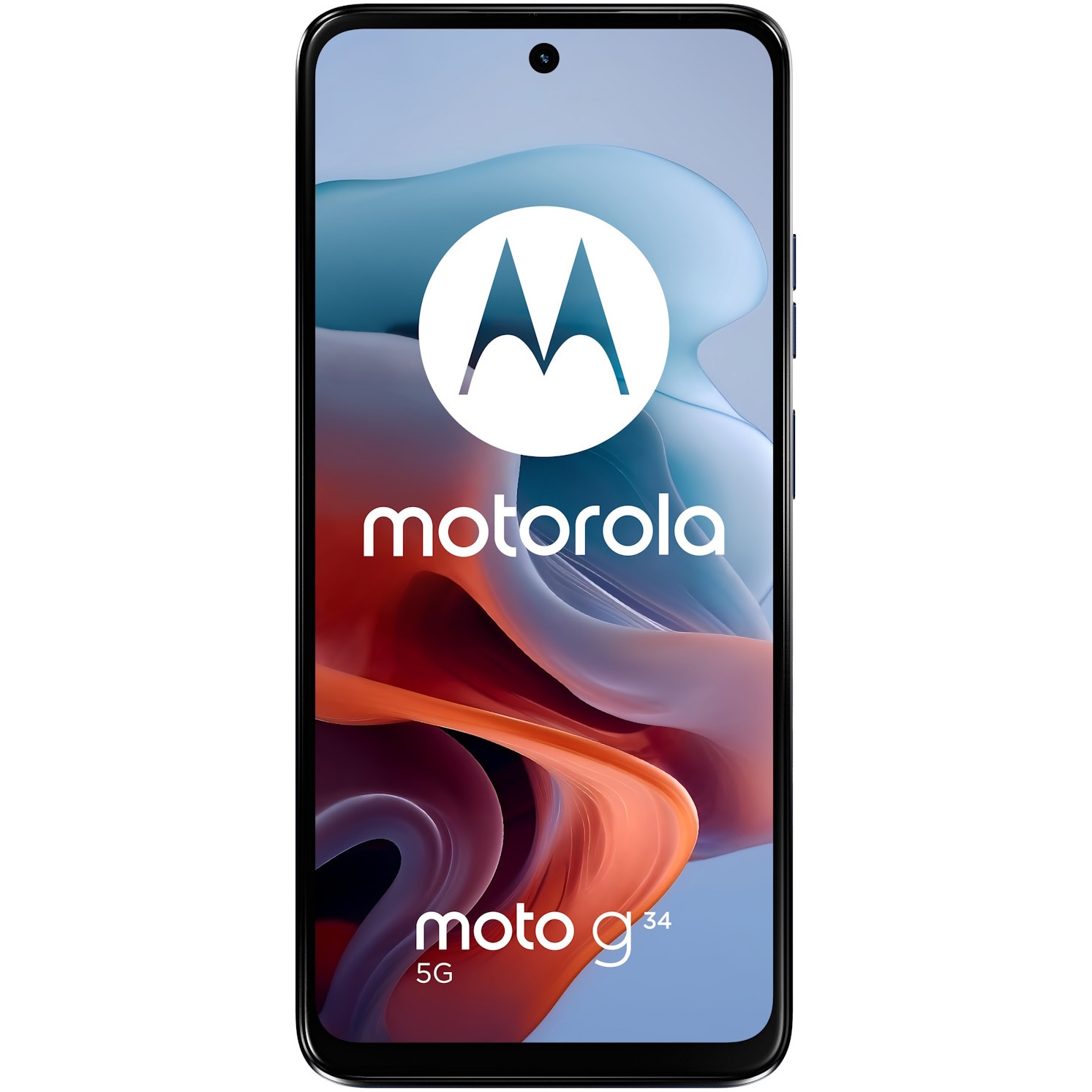 Telefon mobil Motorola Moto g34, Dual SIM, 128GB, 8GB RAM, 5G, Ice Blue