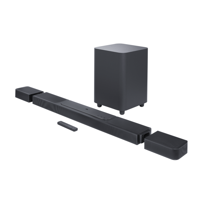 JBL BAR 1300 Soundbar, 1170W, Detachable satellites, Dolby Atmos, WiFi, Airplay, HDMI eArc, Black