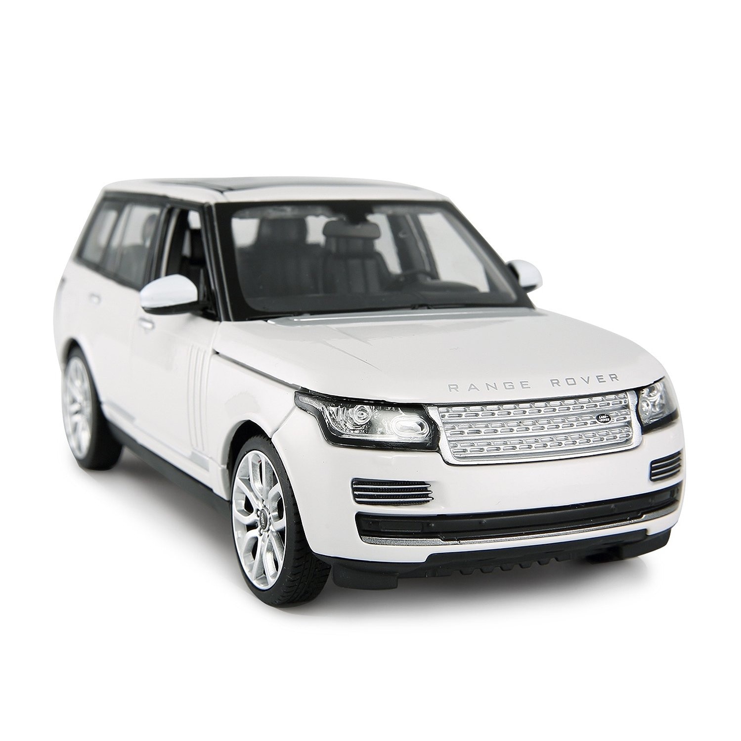 Masinuta diecast Rastar - Range Rover, alb, 1:24