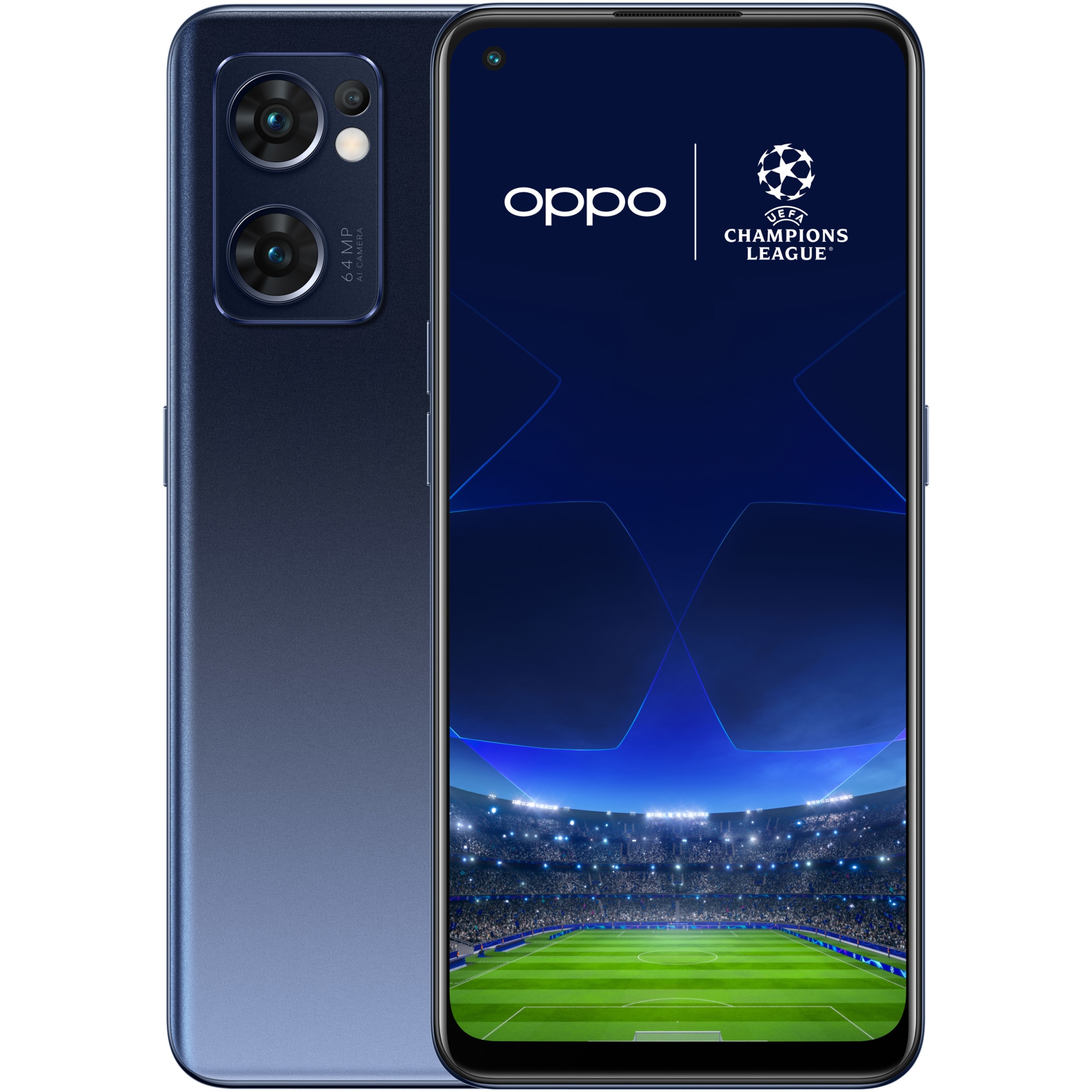 Pachet promo Telefon mobil OPPO Reno7, Dual SIM, 256GB, 8GB RAM, 5G, Starry Black + Bratara Fitness OPPO Band, Negru