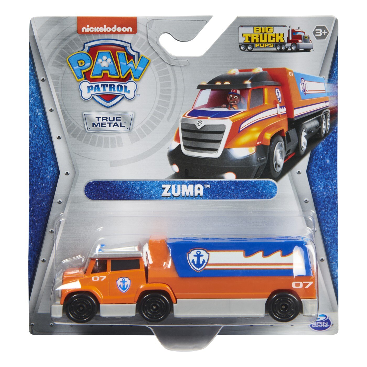 Masinuta Paw Patrol True Metal - Big Truck Pups, Zuma