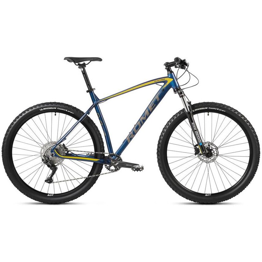 Bicicleta MTB Romet Mustang M5, 29", marime L, albastru