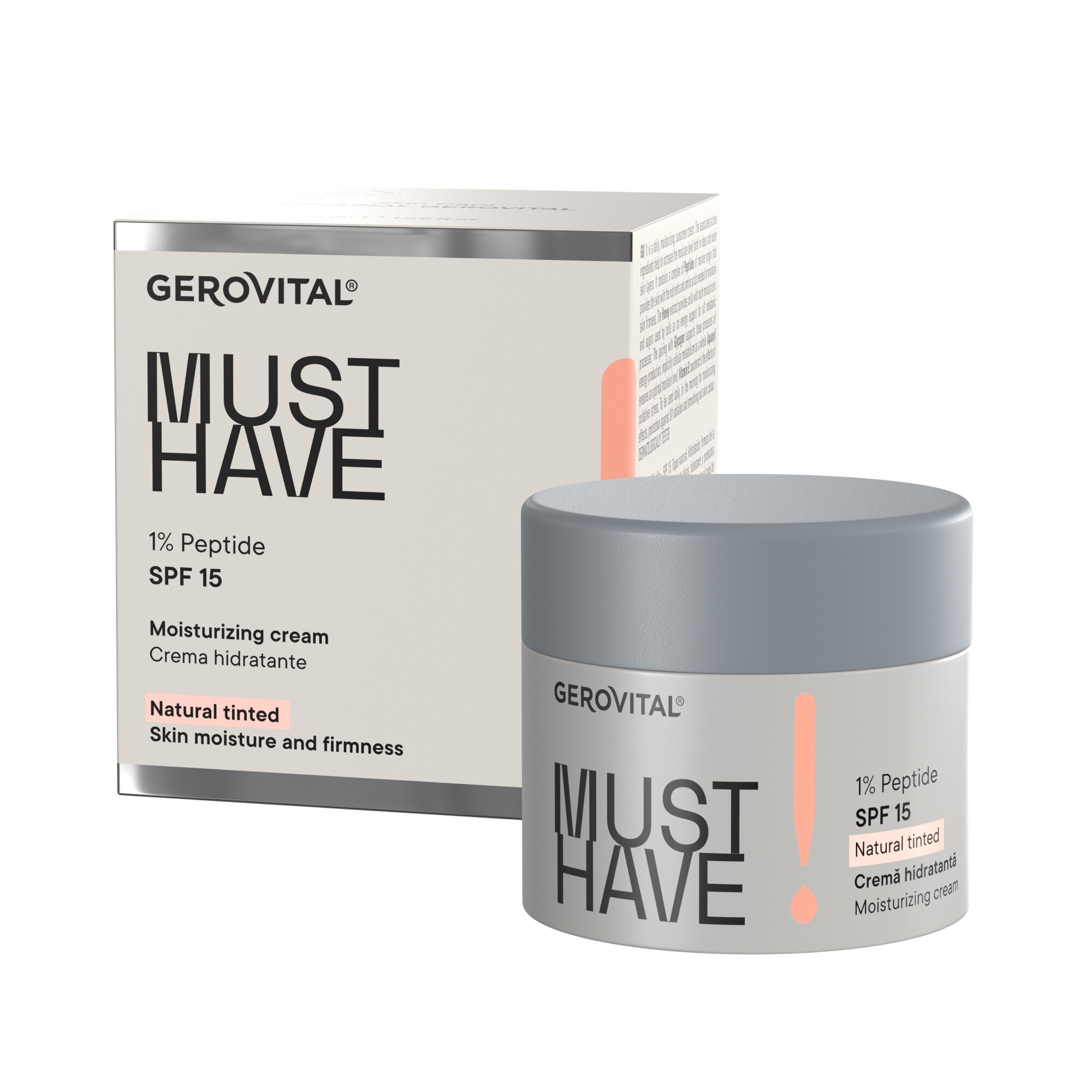 Gerovital Must Have moisturizing cream, 50 ml
