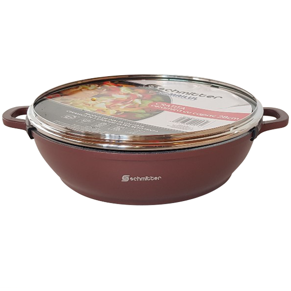 Cratita ceramica Schmitter, aluminiu turnat, 28 cm, 3.5L
