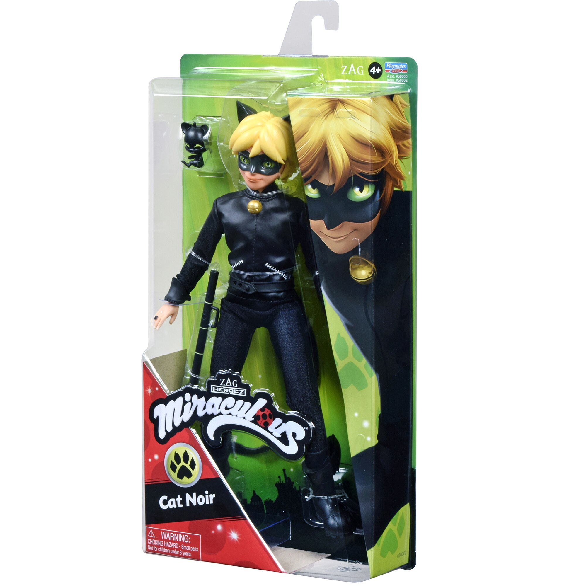 Papusa Miraculous - Cat Noir, 26 cm