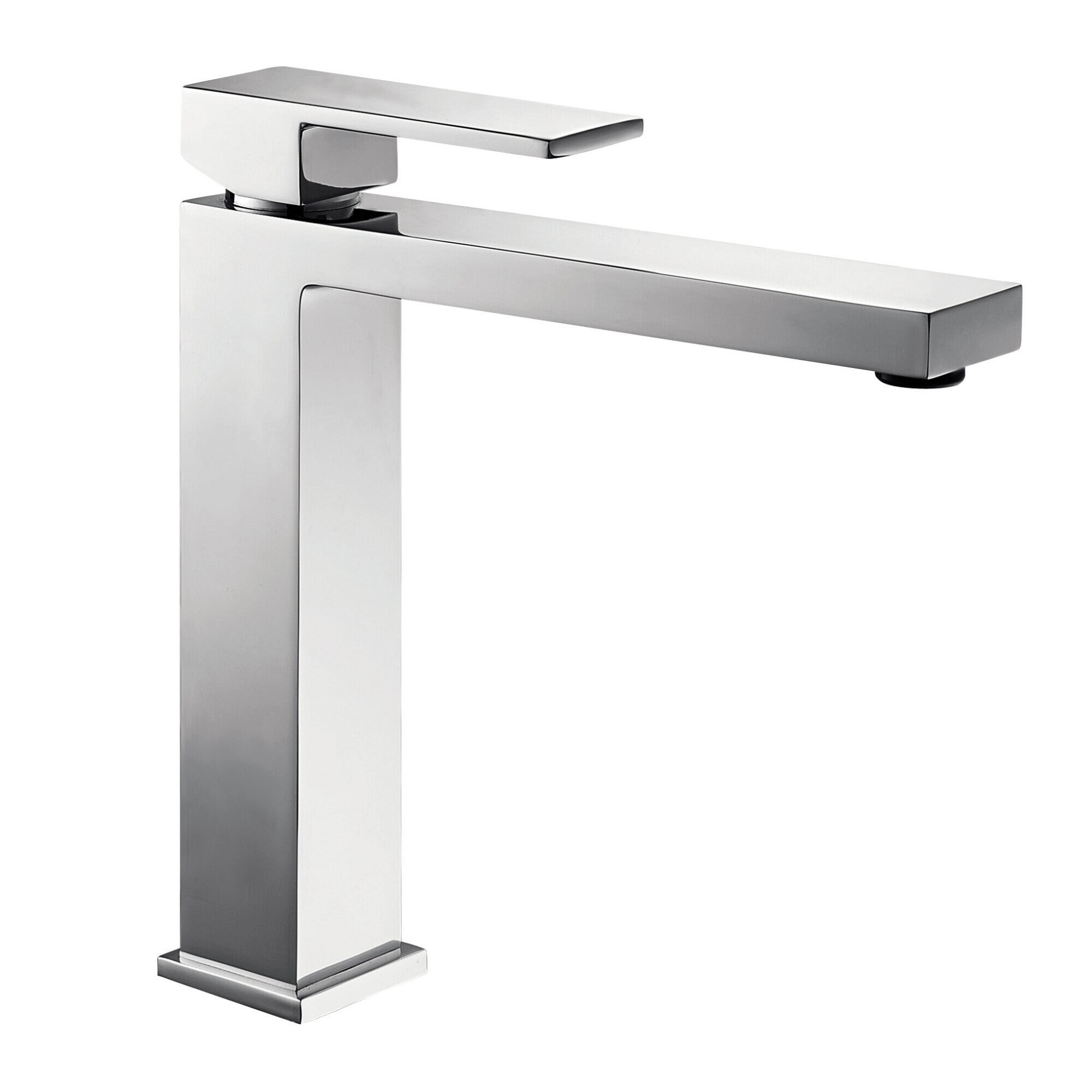 Baterie lavoar Idrobric Zoe, pipa inalta, crom lucios, cartus ceramic Ø 25 mm, racord flexibil.