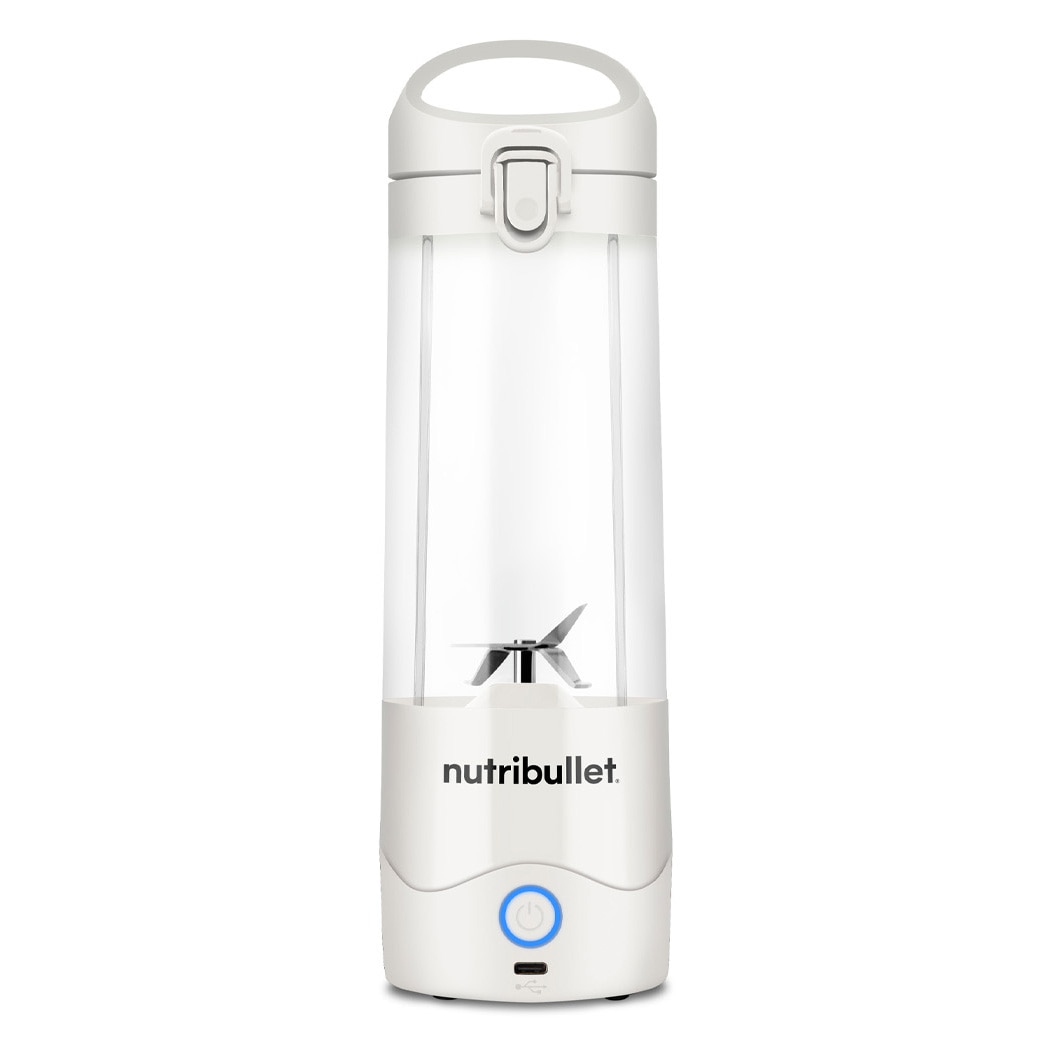 Nutribullet® Portable Blender 0C22300093, 475 ml capacity, 15 uses per charge, USB-C, white