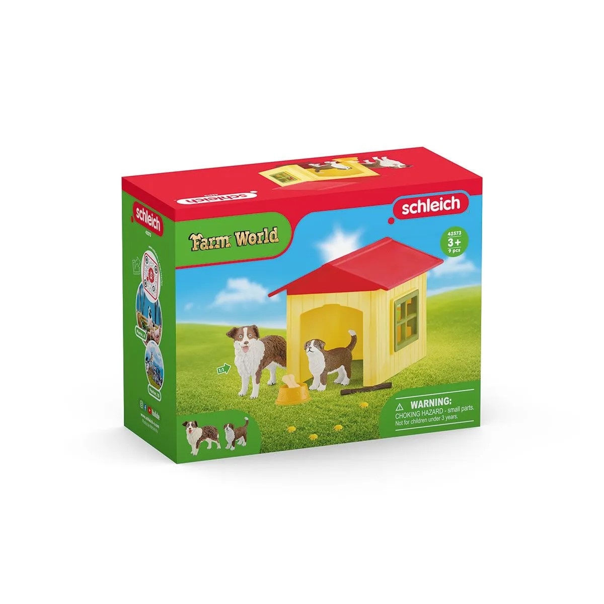 Set de joaca Schleich, Farm World, Casuta pentru catel
