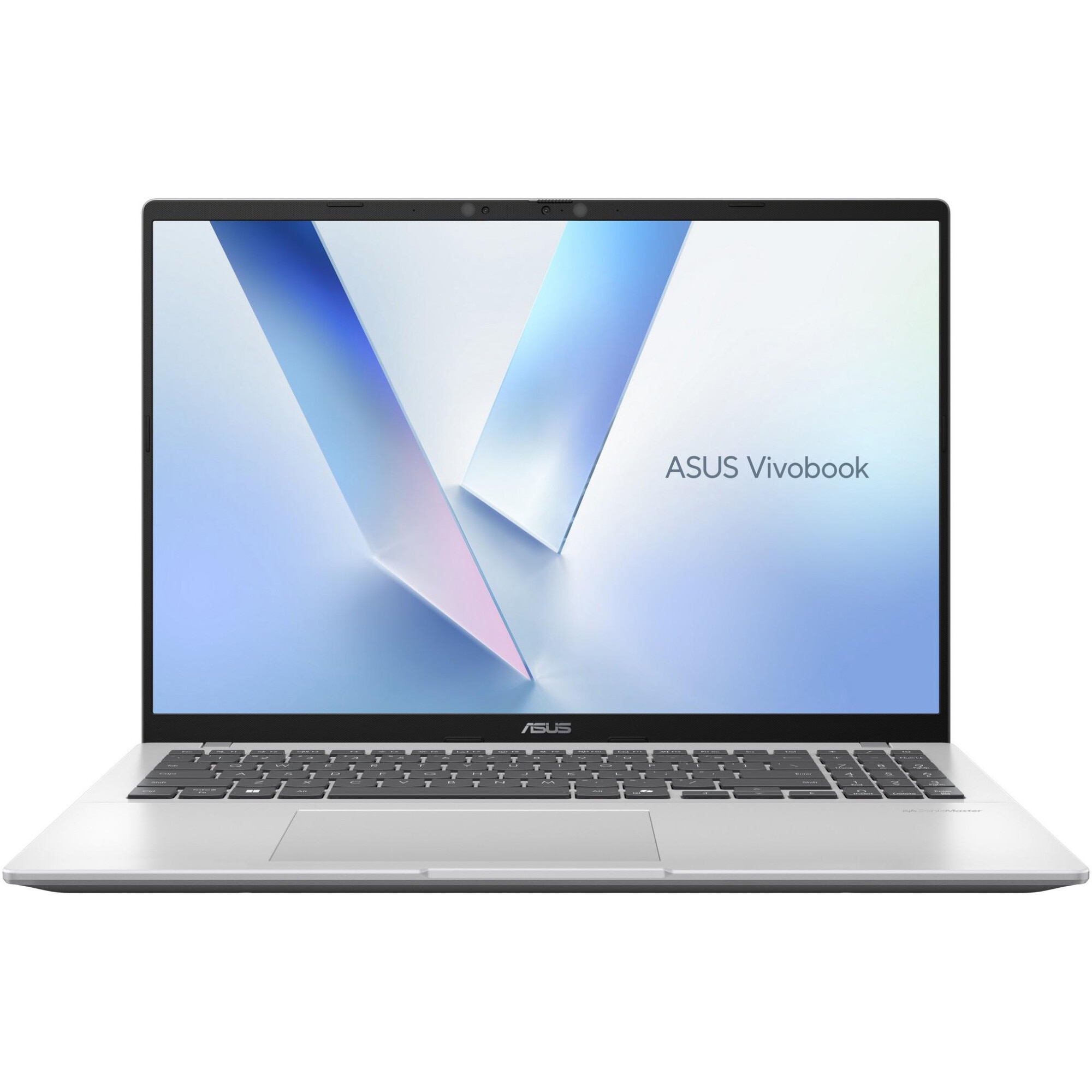 ASUS Vivobook 16 X1607QA laptop with Snapdragon X X1 26 100 processor up to 2.97GHz, 16'', WUXGA, IPS, 16GB LPDDR5X RAM, 1TB SSD, Qualcomm Adreno GPU, Windows 11 Home, Cool Silver