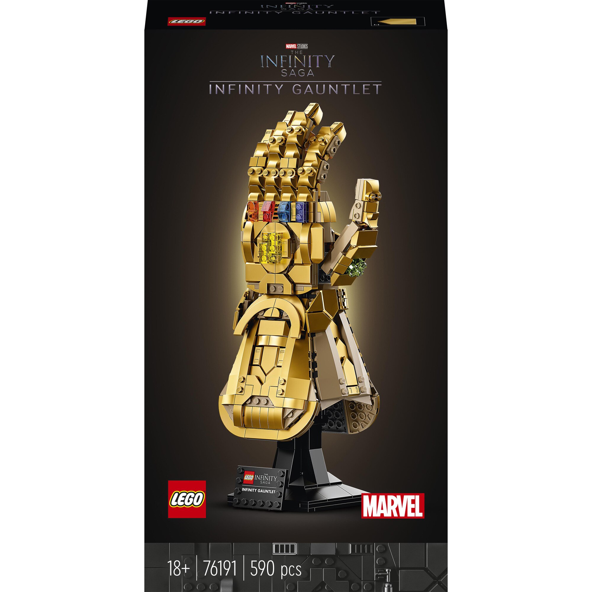 LEGO® Marvel - Manusa Infinitului 76191, 590 piese