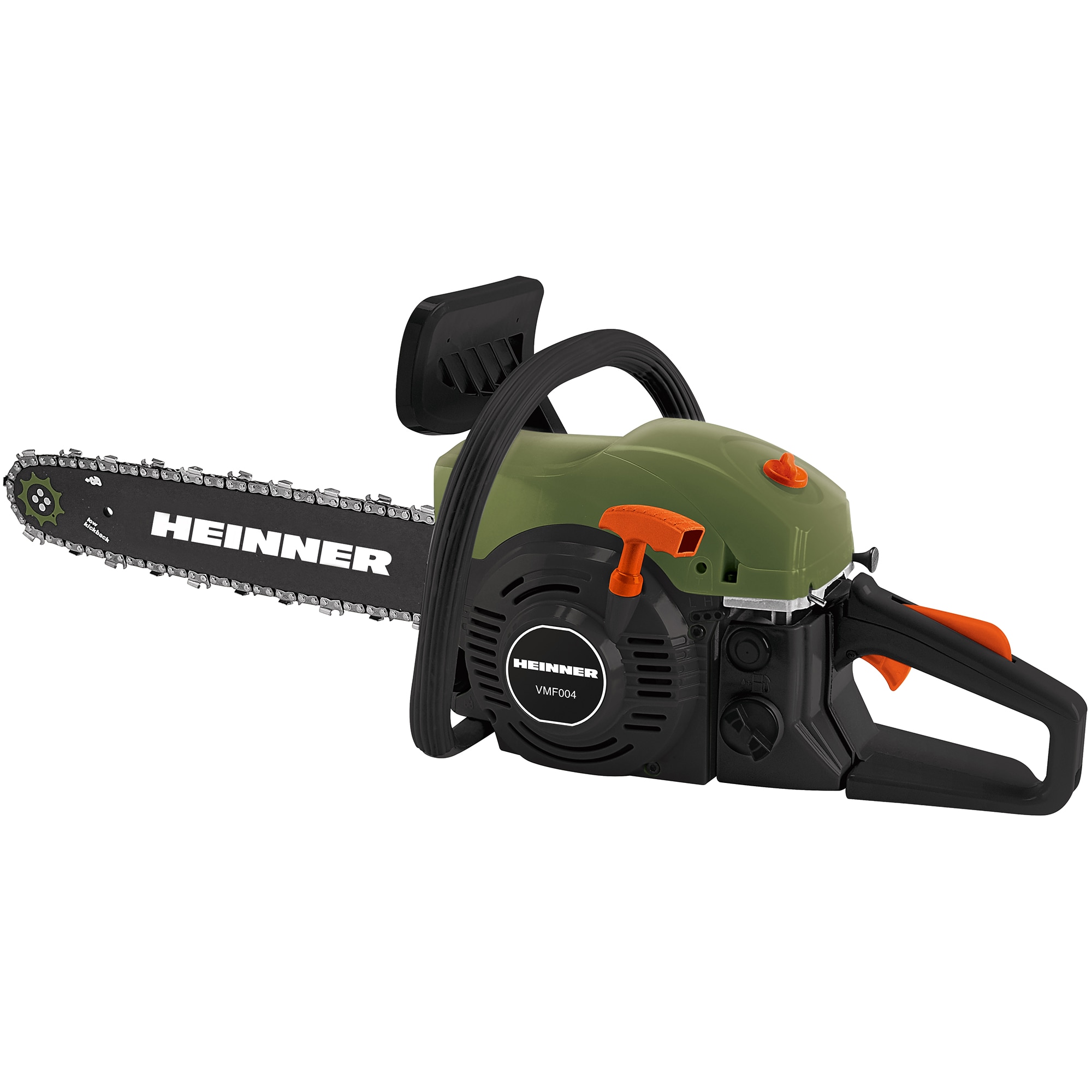 Drujba Heinner VMF004, 2.4 CP, 45 CC, 1800 W, 40 cm lama, easy start, 0.56 l benzina