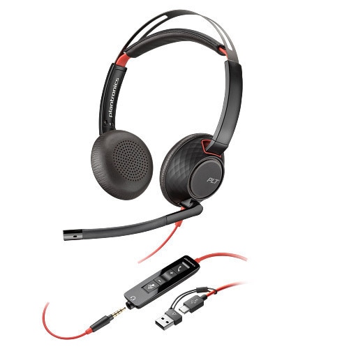 PC headset Poly BW 5220 USB-C HS +3.5mmP +USB-C/A
