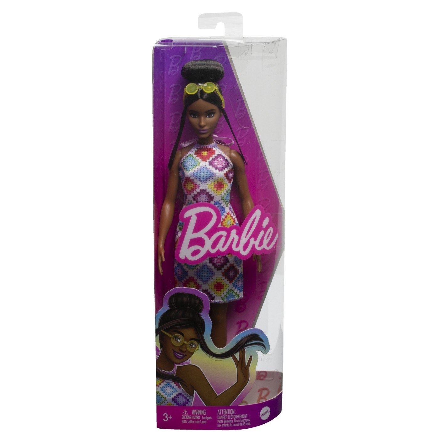 Papusa Barbie Fashionistas - Satena cu ochelari de soare