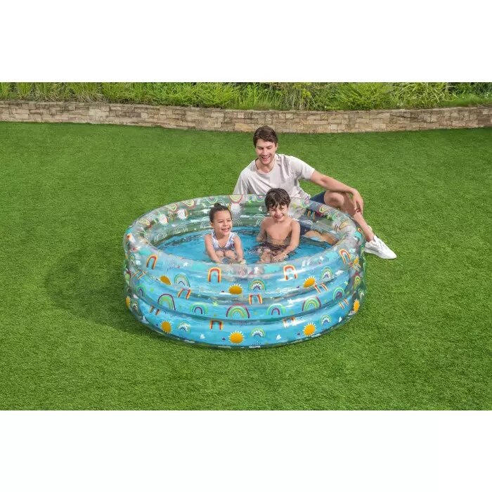 Bestway inflatable pool - Rainbow Splash, 150 x 53 cm