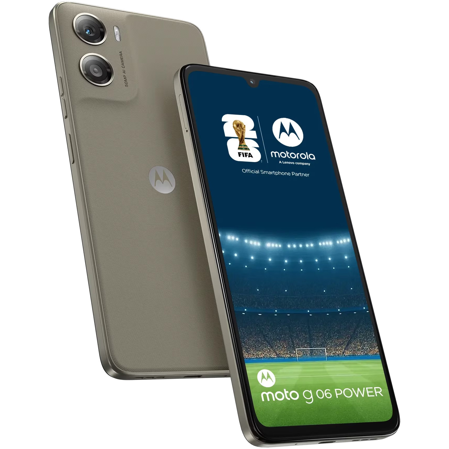 Mobile phone Motorola g06 Power, Dual SIM, 256GB, 4GB RAM, Laurel Oak