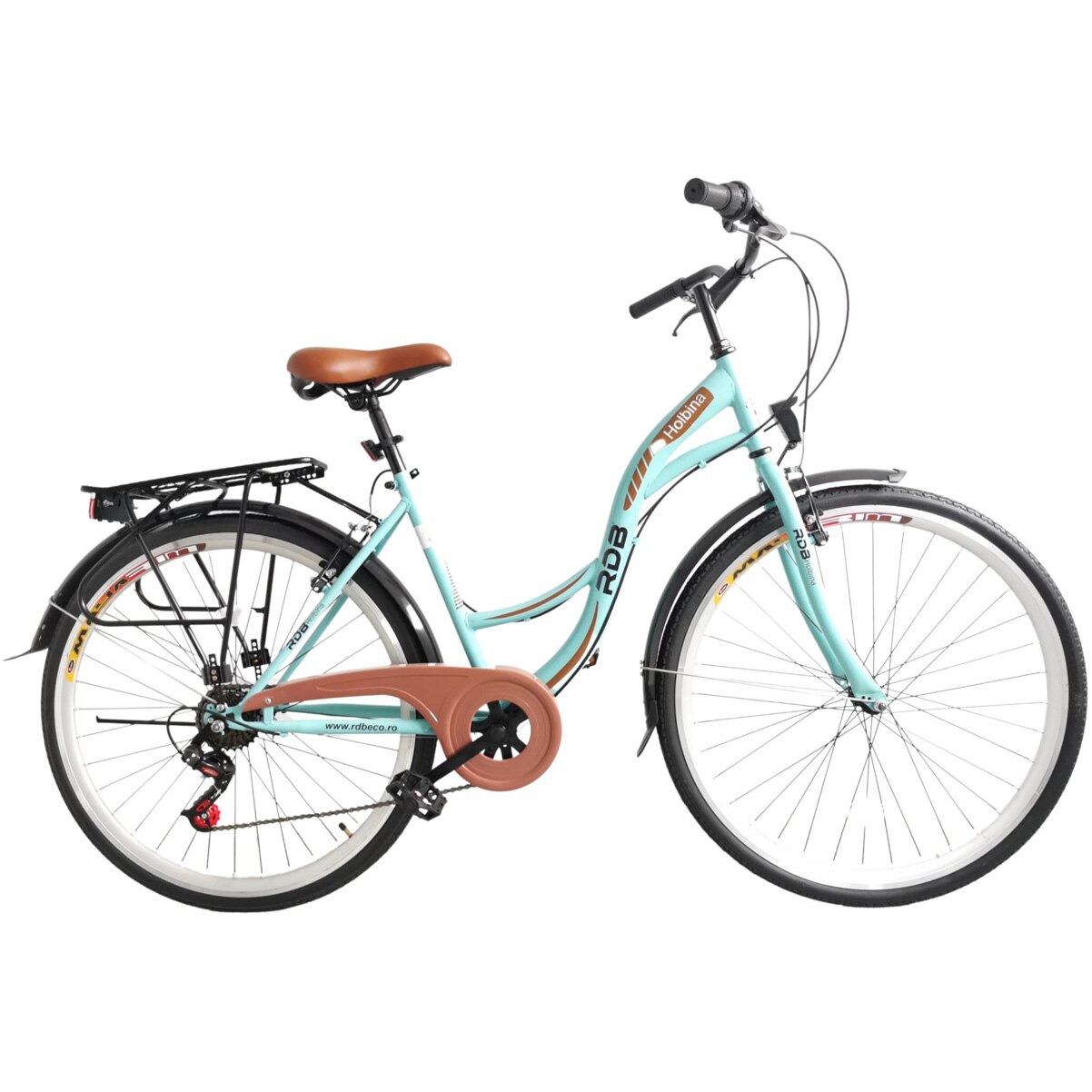 Bicicleta RDB Holbina 28 inch, turcoaz